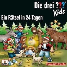Adventskalender-Ein Rätsel in 24 Tagen von Die Drei ??? Kids | CD | Zustand gut