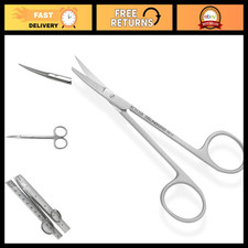 4.75" Medical Surgical Tissue Scissors - Sharp Suture Scissors for Nurses & Doct