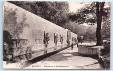 Monument de la Reformation - Geneve Geneva SWITZERLAND Postcard