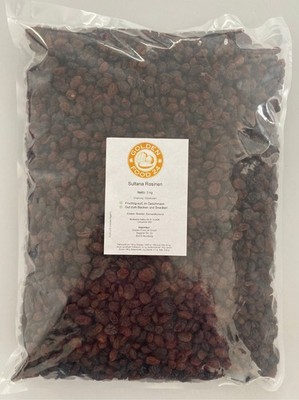 Sultana Rosinen 3 kg | getrocknete Weinbeeren
