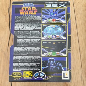 Star Wars Arcade Sega Mega Drive 32X - boxed with instruction manual PAL