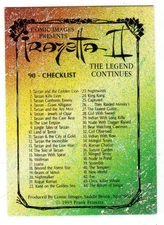 FRAZETTA SERIES 2 SINGLE Base and Chase CARDS - 1993 Comic Images - YOU PICK