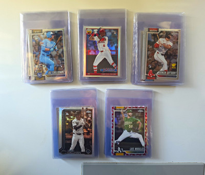 2026 Topps MLB Rookie Card Lot (40) - Gaglianone/Moore/Anthony/Etc.