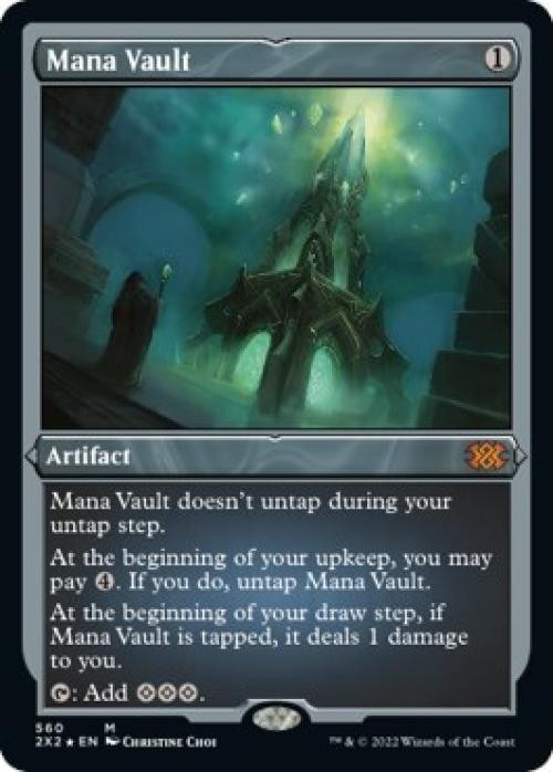 Mana Vault (Foil Etched) -Foil Near Mint MTG Double Masters 2022