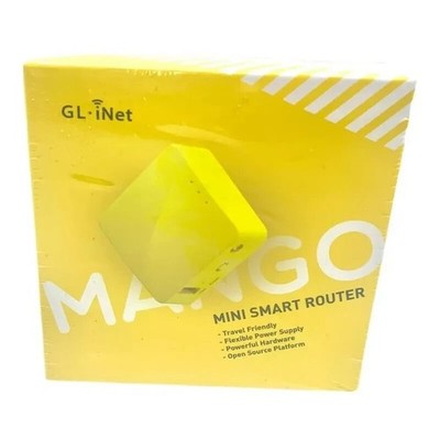 Gl.Inet GL-MT300N-V2 WLAN Router Mobile Smart Mini Mango VPN Reiserouter 3G/4G