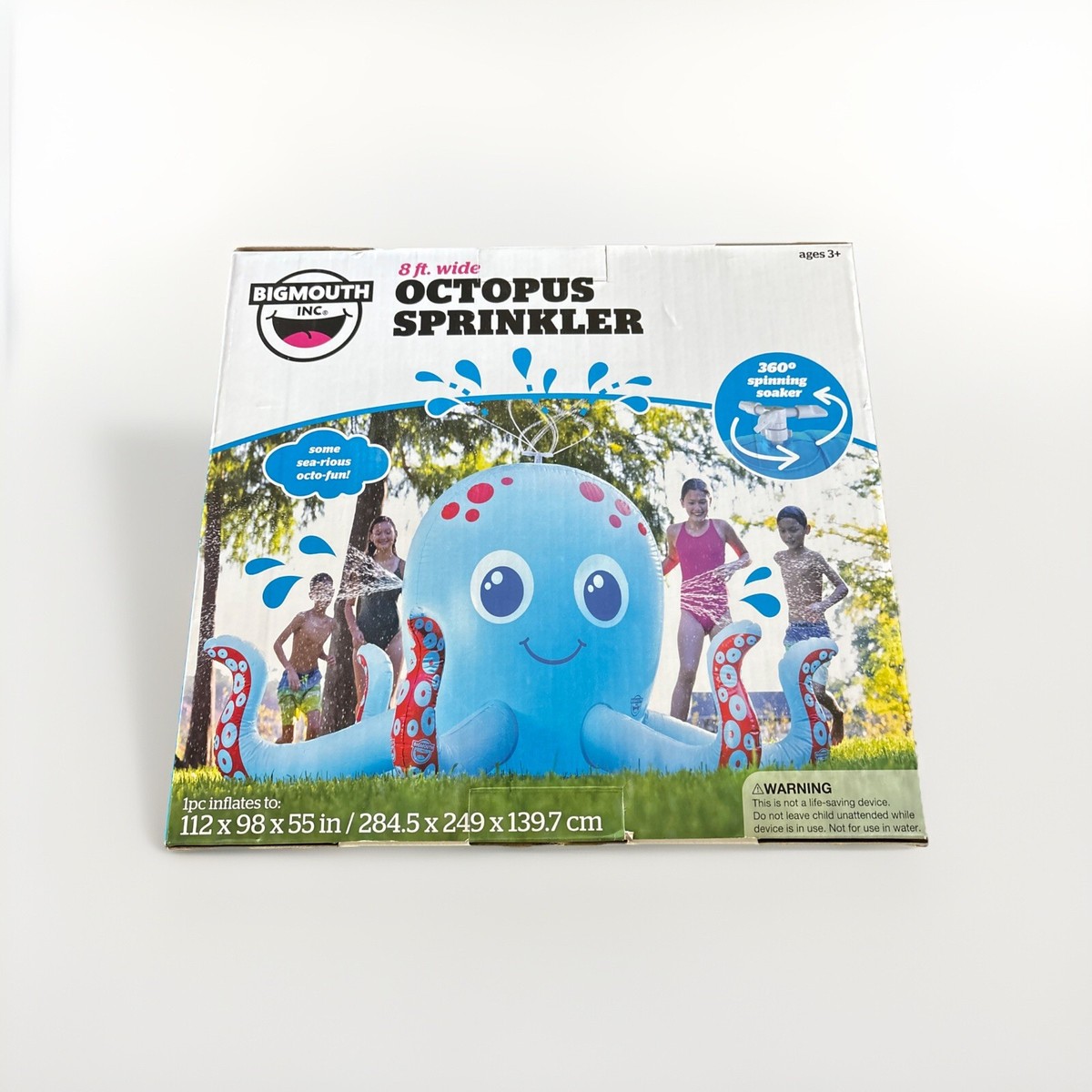 BigMouth Ultimate 8 Foot Wide Octopus Inflatable Sprinkler | eBay