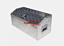 Caja de herramientas de aluminio para remolque ATV camioneta de almacenamiento camioneta RV con llaves 30" x 13" x 13"