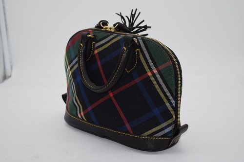 Dooney & Bourke BITSY BAG Plaid Crossbody Satchel Dome Purse, No Strap - Bild 3 von 7