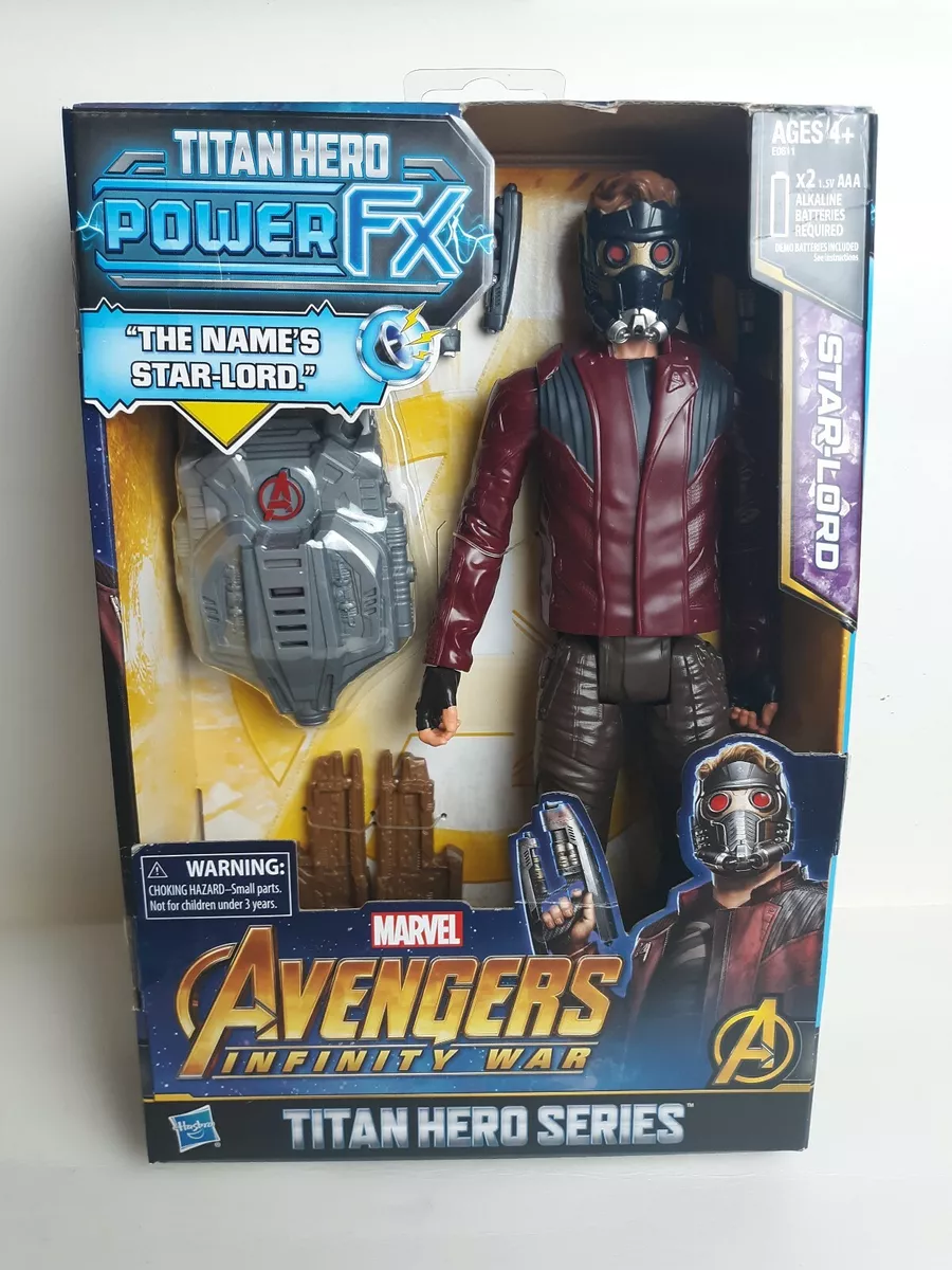 Marvel Avengers: Infinity War Titan Hero Power FX Star-Lord E0611