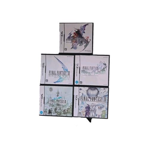 Final Fantasy DS Nintendo 3 Wings Echoes 3 4 A2 Set Of 5 FF Set Japanese Import