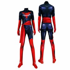 Black X-men Dark Phoenix Jean Grey Jumpsuit Women Cosplay Costume Halloween Prop