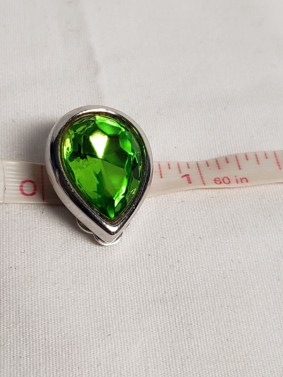 Beautiful Vintage KJL Kenneth Jay Lane Green Tear… - image 10
