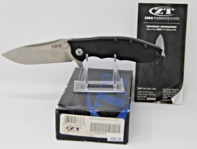 Zero Tolerance ZT 0562 Hinderer Folding Knife ELMAX Titanium USA Discontinued