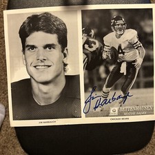 jim harbaugh autograph
