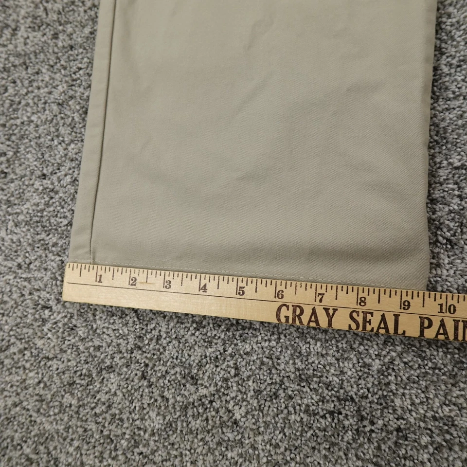 Cintas Pants Womens 12 Beige Khaki Utility Cargo Wide Leg Skate Baggy Workwear - Image 2 of 4