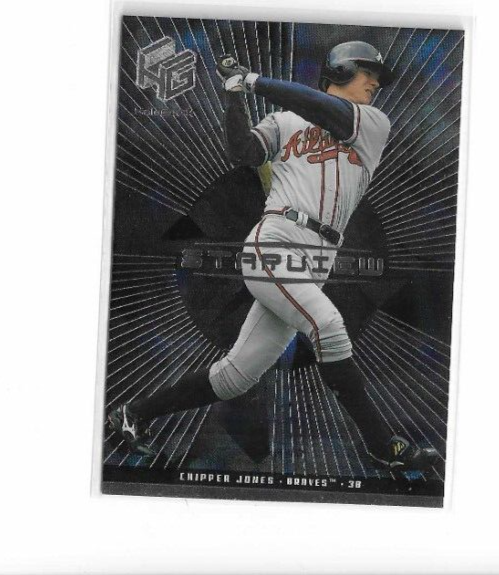 1999 Upper Deck HoloGrFx Starview Chipper Jones #59 Braves | eBay