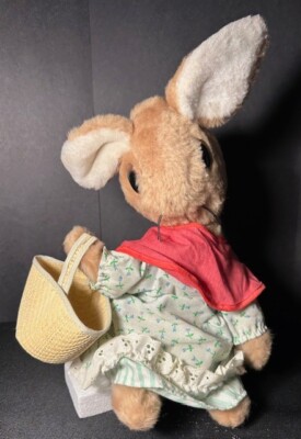 Vintage,  Eden , Collectable, Beatrix Potter , Mrs. Rabbit, 14'' Tall