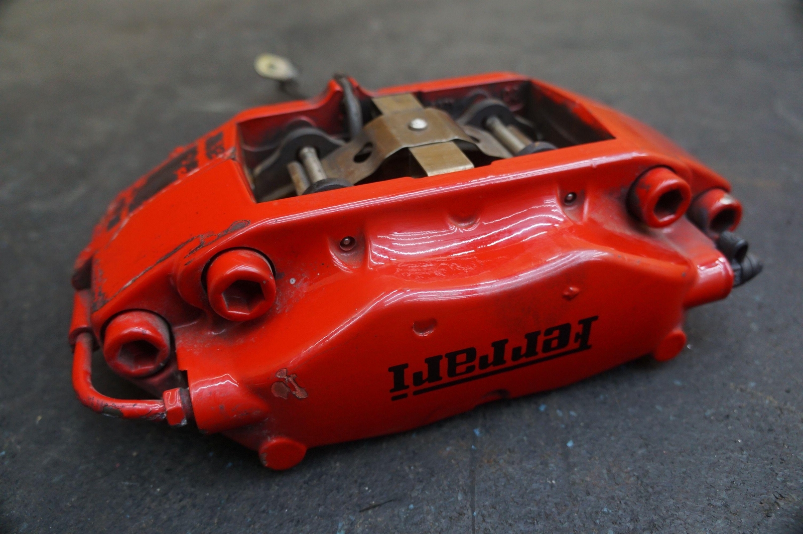 Front Right Passenger Side Brake Caliper Red 243548 Ferrari 360 Modena 02