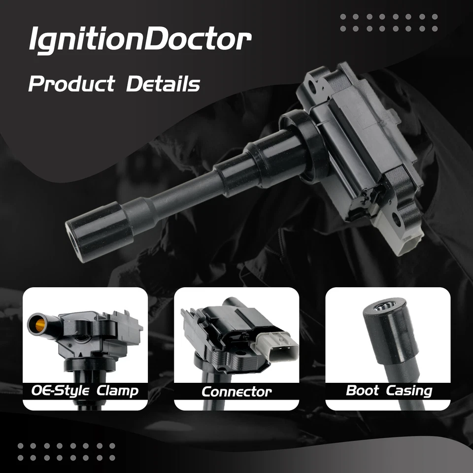 2X Ignition Coil+Plugs for 1999-2001 Suzuki Esteem L4 1.6L 2007-2017 Swift UF280 - Imagem 2 de 4