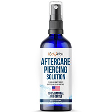 Piercing Aftercare Spray - Saline Solution Natural Keloid Bump Removal - Ear Pie