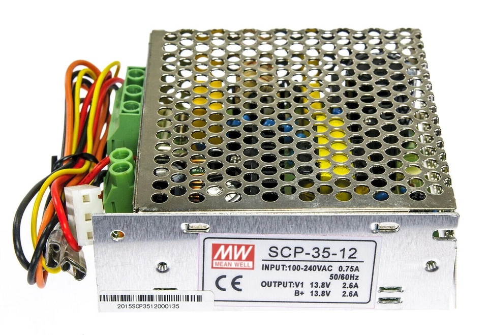 Alimentatore SCP-35-12 Mean Well Trasformatore 12v Led Centrale Antifurto Bentel - Immagine 4 di 4