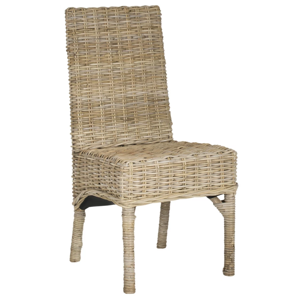 SAFAVIEH Beacon Side Chair Set of 2 | Natural | - Image 3 of 4
