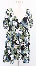 Show Me Your Mumu Disick Tropical Floral Palm Leaf Print Mini Dress Size XS