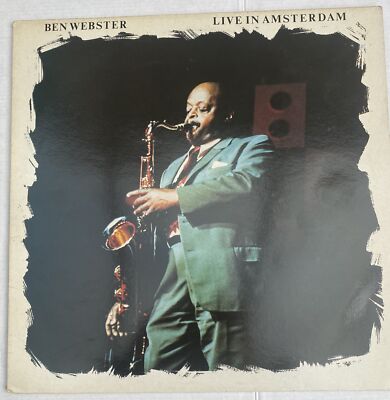 Ben Webster Live In Amsterdam European LP Europe
