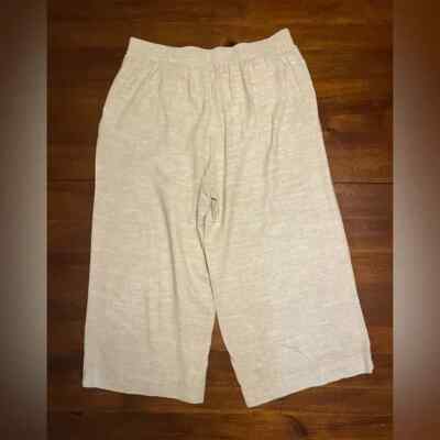 Ella Moss Ladies' Linen Blend Pant, Tan, L