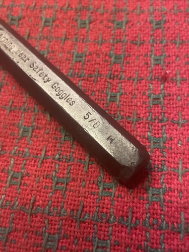 Vintage CRAFTSMAN Cold Chisel 5/8 WF 42974 Made in USA. NOS - Picture 8 of 11
