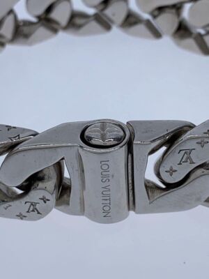 LOUIS VUITTON Bracelets Chain Link Patches Swarovski Silver LOUIS VUITTON Bracelets Chain Link Patches Swarovski Silver
