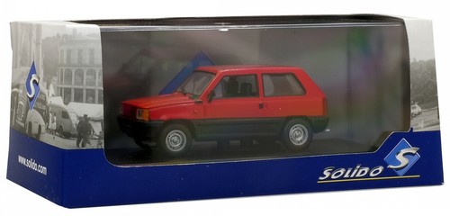 Fiat Panda 1 red die tolle Kiste diecast model car S4303100 Solido 1:43 - Picture 4 of 4