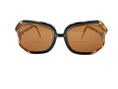 70s Vintage Ted Lapidus Oversized Tortoise Shell Oversized Sunglasses