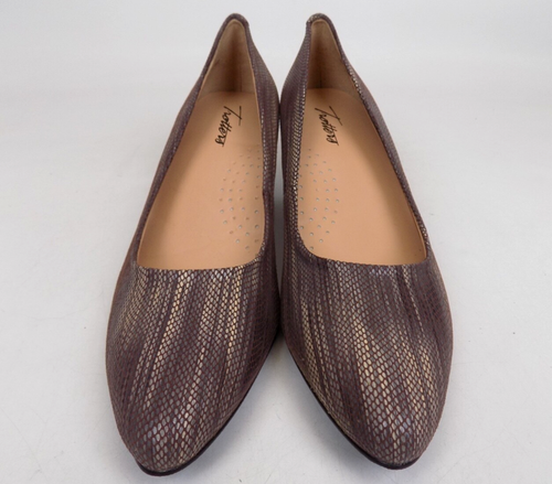 NEW! Trotters Fab T1805-117 Women Low Heel Pumps Taupe Multi Shoes Size 7.5 N - Picture 7 of 11