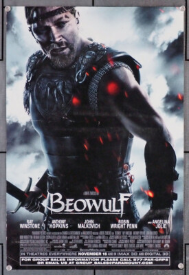 BEOWOLF (2007) 30954 Movie Poster  14x20 Mini  Promotional Item for Patrons  Ray