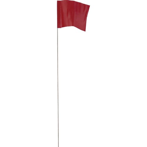 Empire 78-007 Red 2-1/2in. x 3-1/2in. Stake Flags 100-Pack