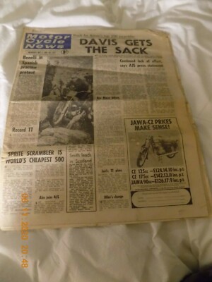  Motor Cycle News/7,5,1969/Maico 360 test/Spanish GP/Grasstrack/Trials