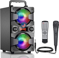 Bocinas Bluetooth Grandes Para Fiestas Con Microfono Para Karaoke De 60 W 2023