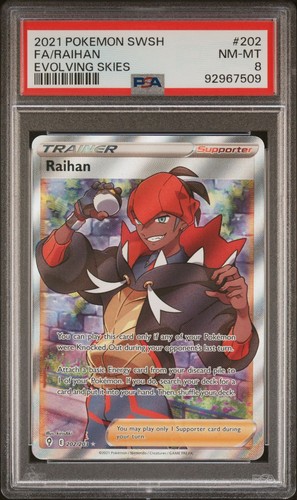 Raihan graded PSA 8 for sale on eBay