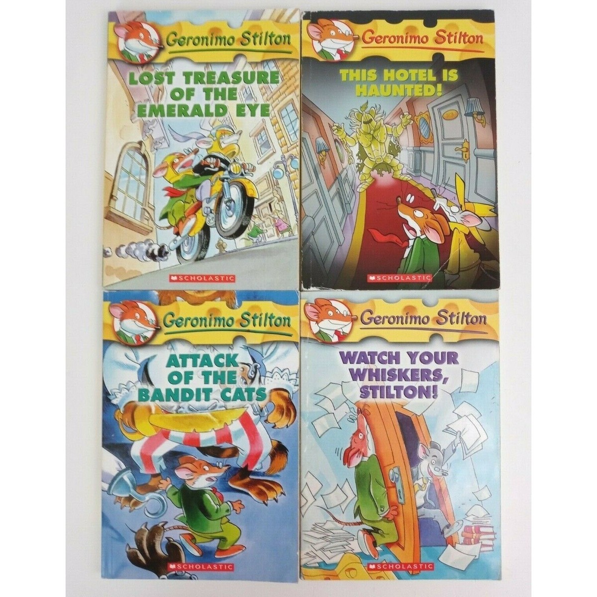Lot of 4 Geronimo Stilton Paperback Chapter Books | eBay