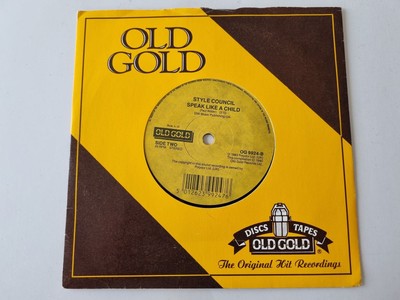 Style Council/ Paul Weller - Speak like a child/ Long hot summer 7'' Vinyl UK
