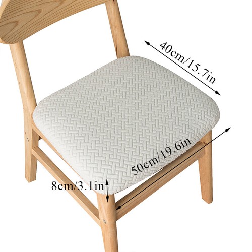 Coprisedia sala da pranzo jacquard elasticizzato coprisedile moderno❥ ▽ - Foto 3 di 23