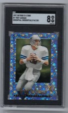 1997 Skybox E-X 2000 TROY AIKMAN ESSENTIAL CREDENTIALS #7 /100 SGC 8