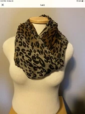 one Infinty animal Scarf and One Pashima Animal Print
