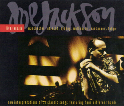 (56) Joe Jackson   ''Live 1980/86''-V.Rare UK A&M Records 2CD 1988   CDA 6706- New