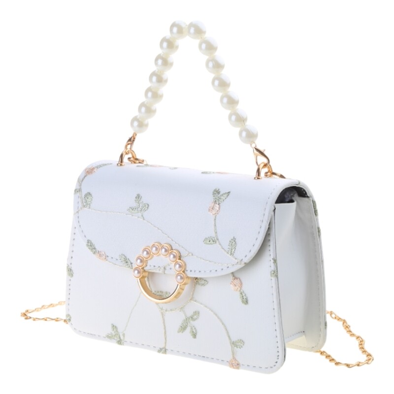 Women s Fashion PU Bag Shoulder Crossbody Bags Lace Floral Embroidery