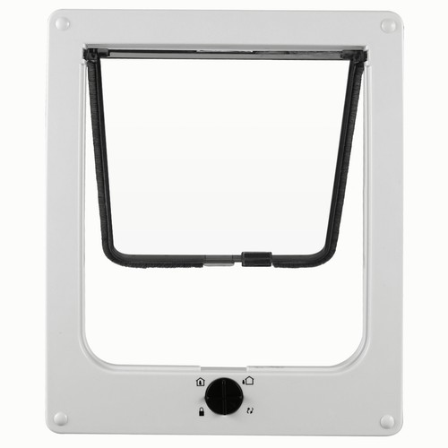 Cat Mate Puerta Gato Cierre 4 Vías con Túnel Puerta Gato Puerta Perro - Imagen 61 de 64