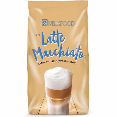 Milkfood Latte Macchiato Kaffeehaltiges Getränkepulver 400g Packung