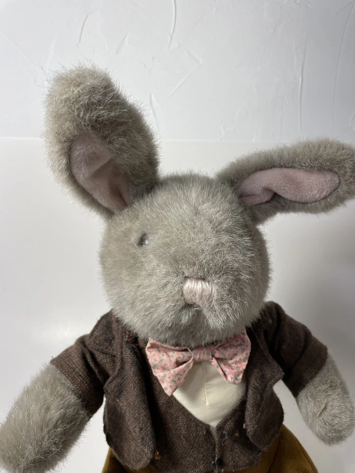 Applause 1992 PETER COTTONTAIL EASTER BUNNY RABBIT 14" Plush Stuffed Animal Suit - Image 3 of 4