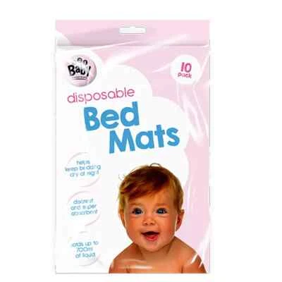 123 BABY 123Baby Essentials Disposable Bed Mats 10PK